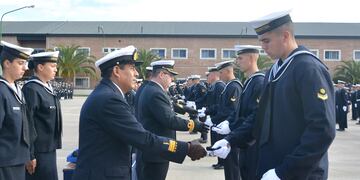 Puerto Belgrano: egresó la Promoción 123º de la Escuela de Suboficiales de la Armada