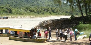Paso ilegal de Bermejo a Aguas Blancas