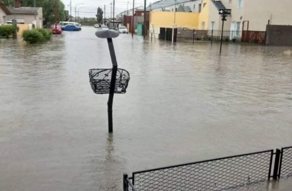 Río Gallegos: alerta metereológica por intensas lluvias