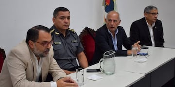 Reunión en la Central de Policía de Jujuy