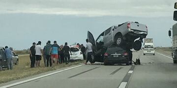 El accidente ocurrió en la autopista Córdoba-Rosario\u002E