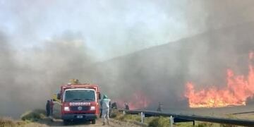 El incendio de campos devastó una extensa región