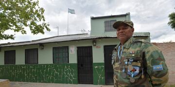 Paulino Soto, uno de los tantos héroes que combatió en Malvinas hace 40 años.