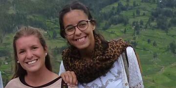 Marina Menegazzo y María José Coni, las mendocinas asesinadas en Montañita.