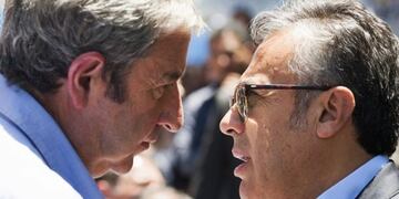 Julio Cobos y Alfredo Cornejo\u002E