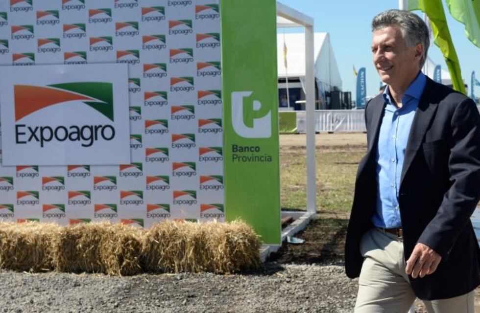 Macri, en Expoagro: "Vamos a tener una cosecha récord de 130 millones de toneladas"