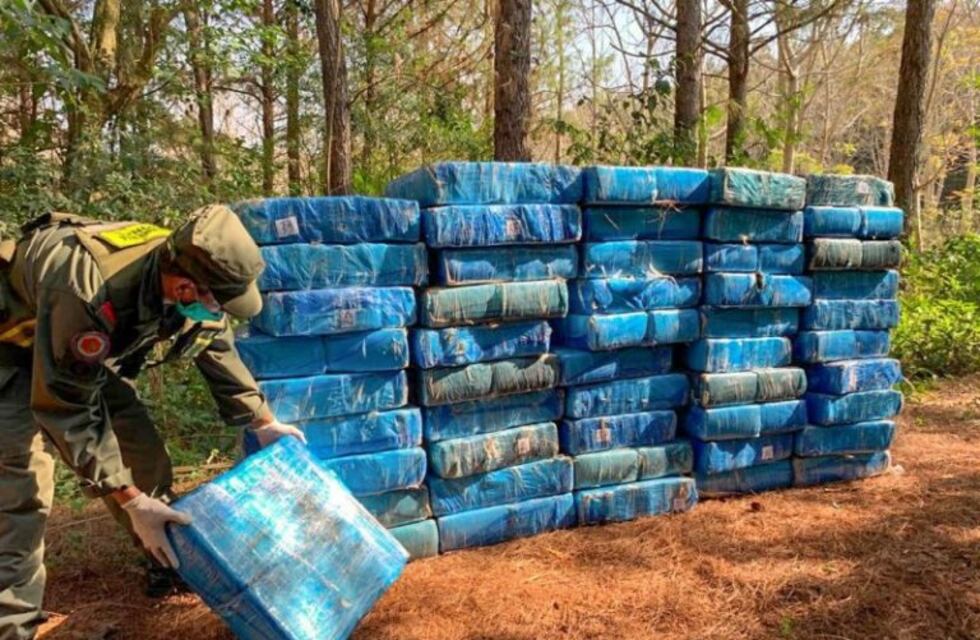 Gendarmería incautó casi 5 toneladas de droga en Puerto Rico