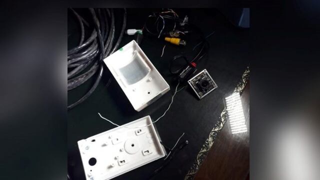 Cámara oculta en un sensor de alarma (Diario Textual)