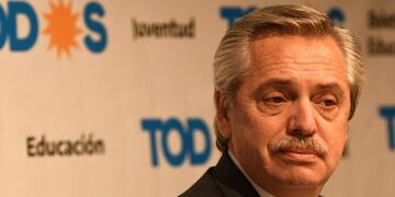 Carlos Caserio y Alberto Fernández reunidos\u002E