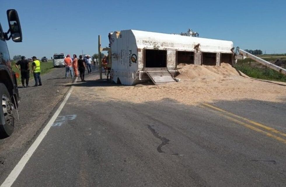Grave accidente con cuatro heridos cerca de Zavalla