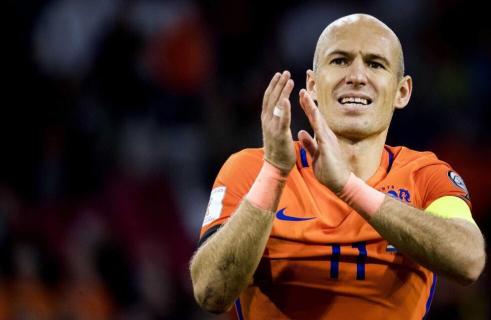 Robben se retiró de la Selección de Holanda