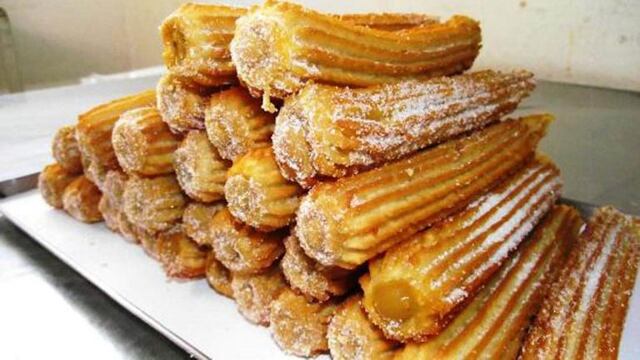 Churros para chuparse los dedos, en diciembre.