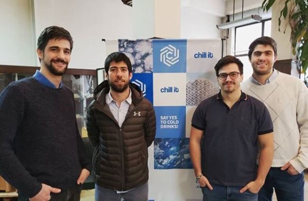 Cinco argentinos crearon una máquina para enfriar bebidas en pocos segundos