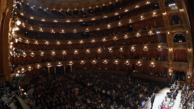 El Teatro Colón en la vieja normalidad. Ahora, reabrió sus puertas con todos los protocolos. (Foto: web)