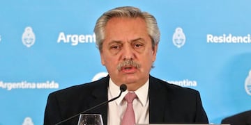 Alberto Fernández\u002E (AFP)