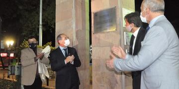 Con un acto emotivo Posadas celebró los 150 años de su fundación en la Plaza 9 de julio