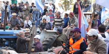 Entidades del campo Movilizados\nCrédito: APF