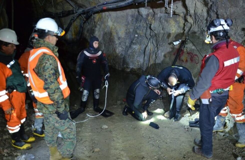 Chile: tres mineros quedaron atrapados bajo tierra tras un derrumbe