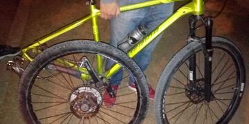 Alta Gracia: hallan una bicicleta robada\u002E