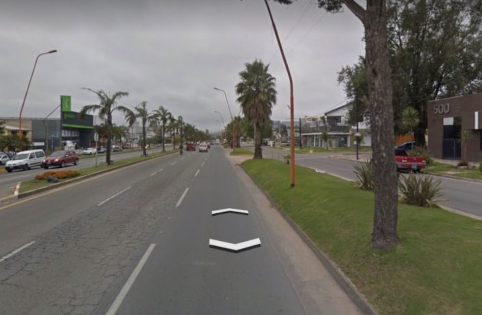 Carlos Paz: persecución de película en la Avenida San Martín