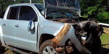 Joven en estado de ebriedad despistó y chocó en San Vicente