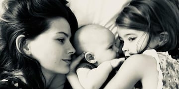 Rufina Cabré y Magnolia Vicuña, las hijas de Eugenia China Suárez (Foto: Instagram)