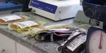 Donación de plasma\u002E