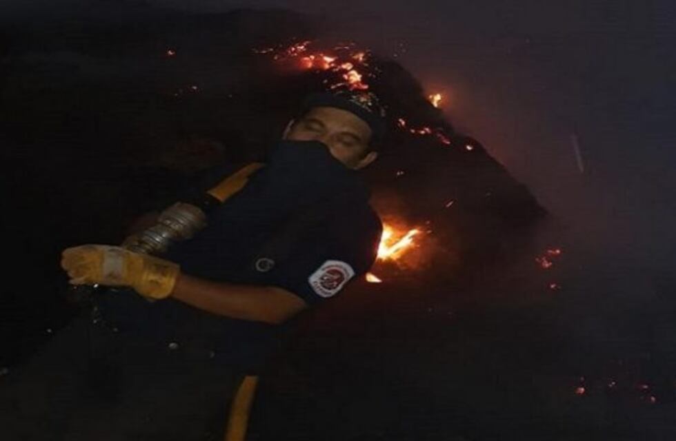 Se reavivó el fuego en el basural municipal de Eldorado el fin de semana