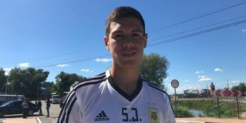 Nehuén Pérez firmó con el Atlético de Madrid