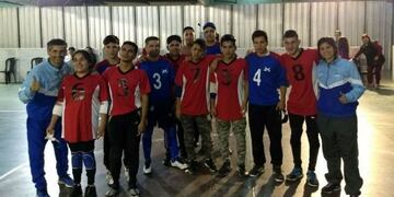 Los Mapaches, equipo cordobés de GoalBall\u002E