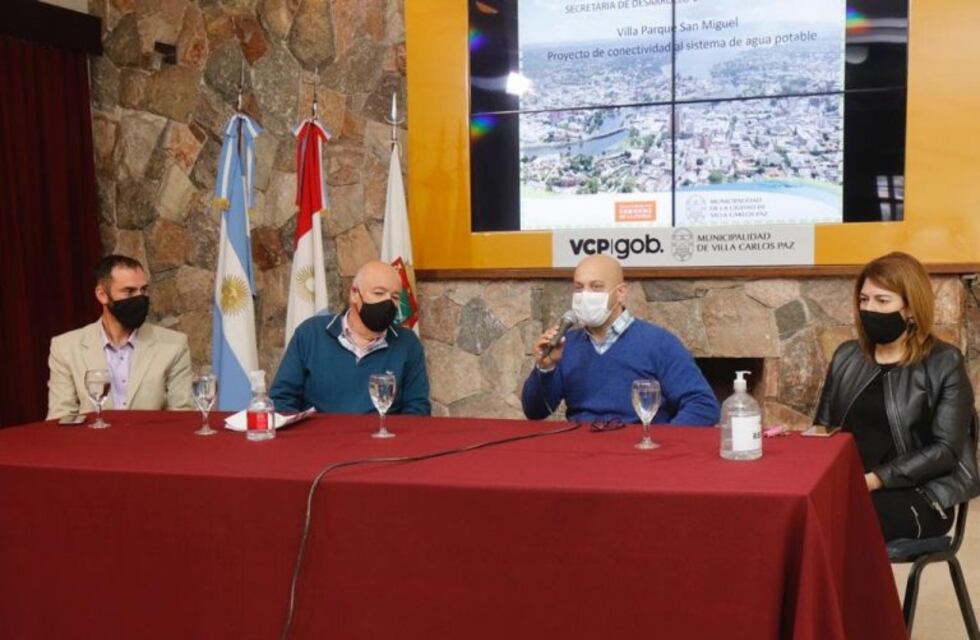 Carlos Paz: confirmaron que Villa Parque San Miguel contará con servicio de agua potable