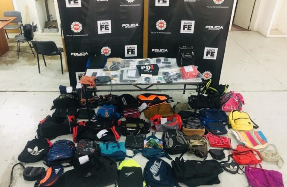 Recuperan notebooks, celulares y cámaras que habían sido robados con inhibidores de señal