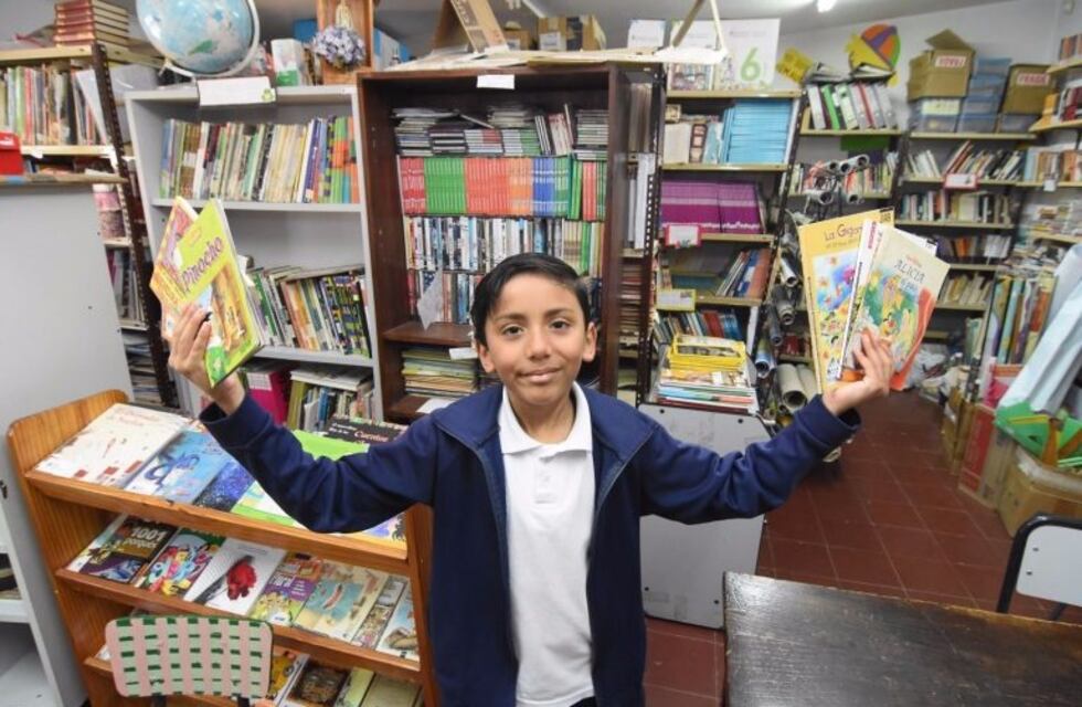 Kevin fue reconocido como el "mejor lector de San Luis"