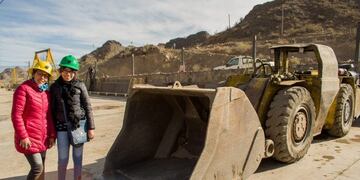 Estudiantes jujeñas en Farallón Negro