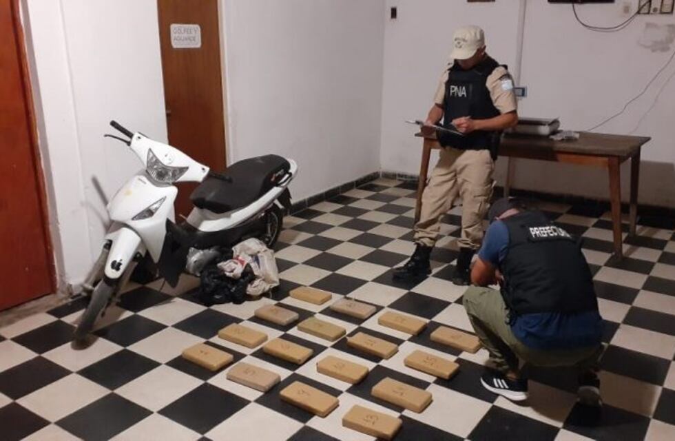 Nuevamente un procedimiento permite secuestrar marihuana en un barrio de Itatí