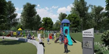 Así quedaría el Parque Sarmiento de acuerdo con el convenio firmado entre la Municipalidad y la Provincia\u002E (Prensa Municipalidad de Córdoba)