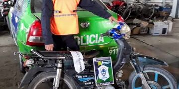 Móvil policial Punta Alta