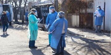 Coronavirus controles en los barrios de Mendoza\u002E