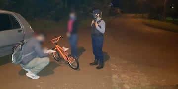 Las detenidas ofrecieron la bicicleta en un grupo de Facebook\u002E