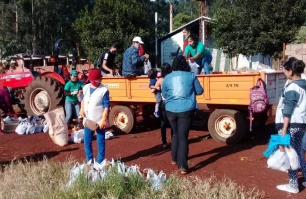 Productores de Puerto Piray realizaron un nuevo "alimentazo" en el municipio