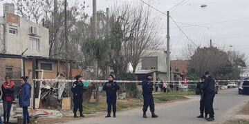 Crimen en ocasión de robo en barrio Triángulo