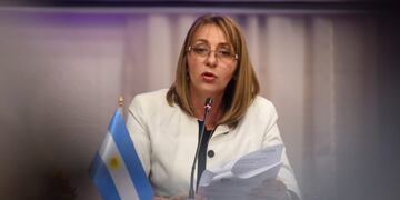 Alejandra Gils Carbó\nCrédito: (AFP)