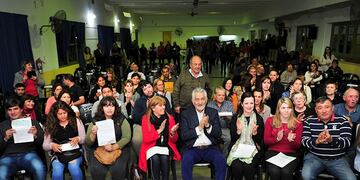 Alberto Rodríguez Saá entregó los créditos\u002E