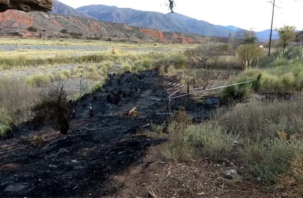 Un abuelo murió calcinado mientras quemaba pastizales en La Poma