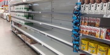 En La Rioja también falta leche en las góndolas y sería sinónimo de otro aumento