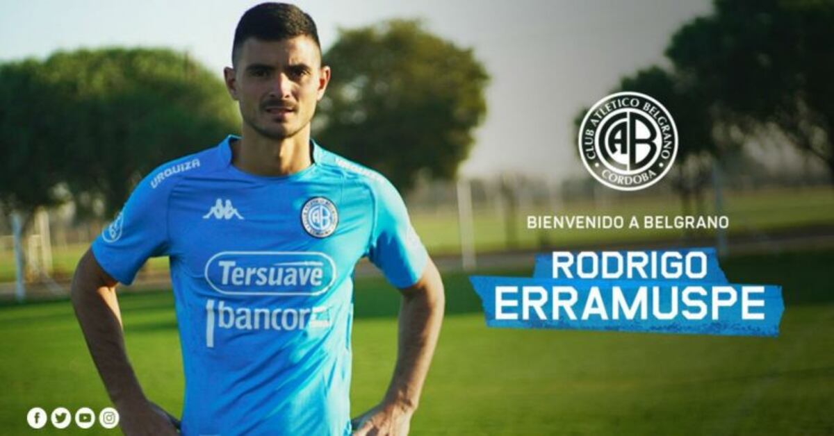 Rodrigo Erramuspe fue presentado en Belgrano\u002E