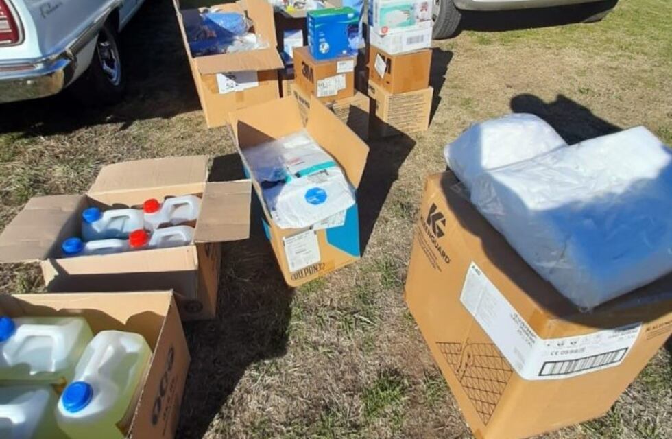 Arribaron donaciones para el Hospital Municipal y el Naval