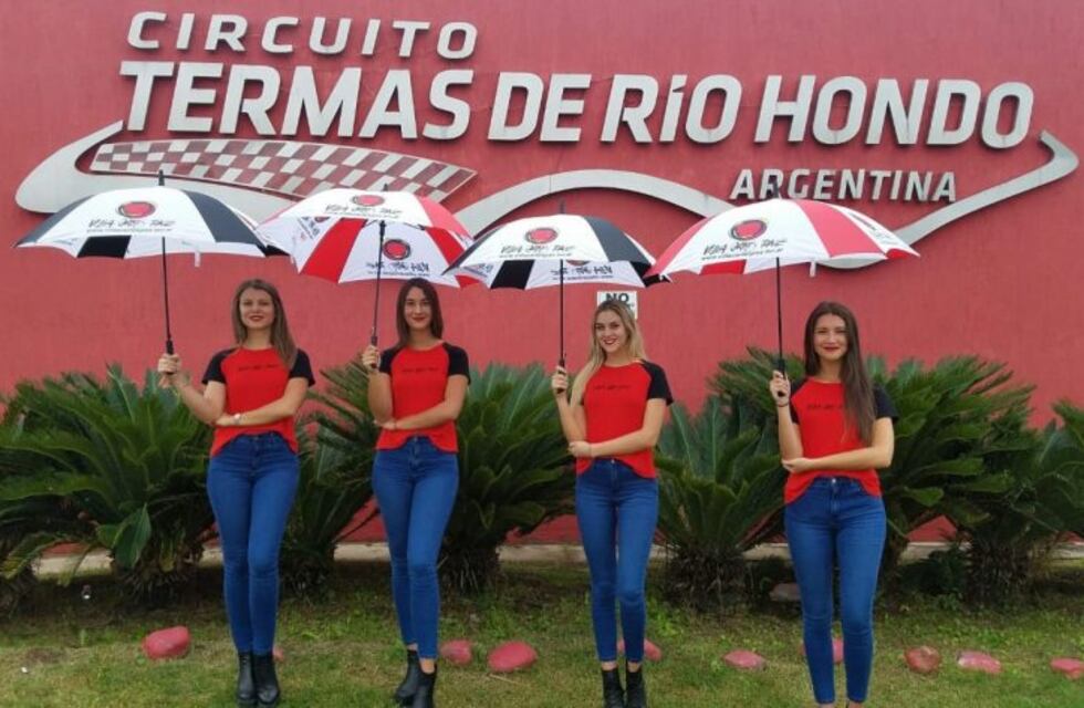 Carlos Paz se promocionó en el Gran Premio de MOTOS GP