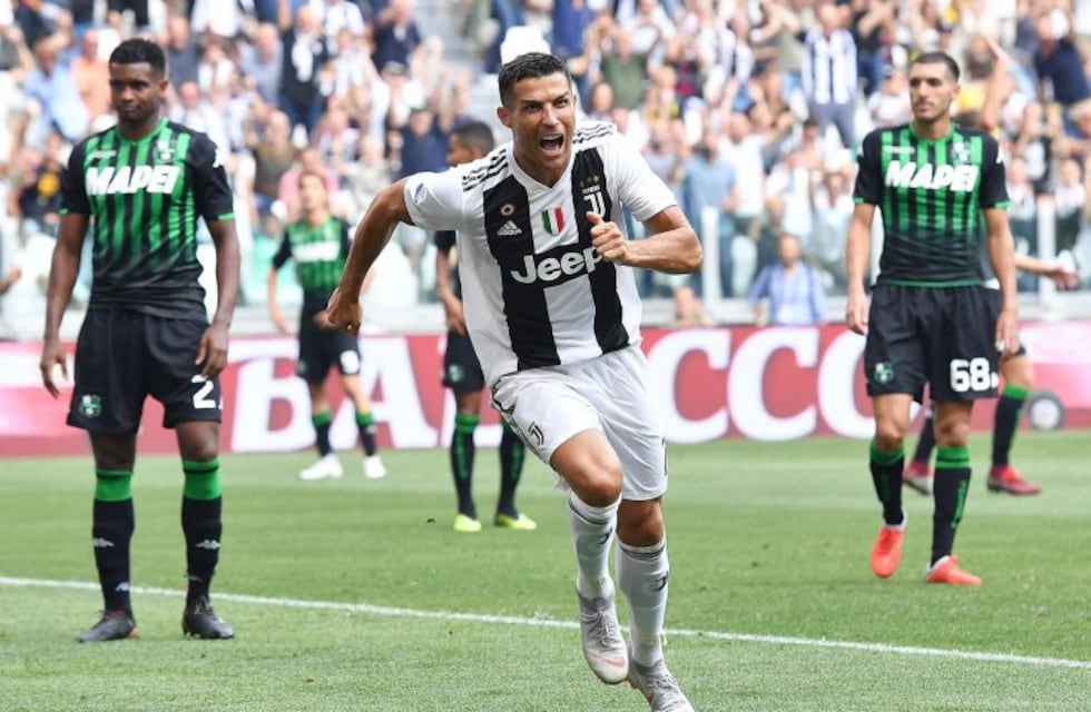 Los primeros goles de Cristiano Ronaldo en Juventus