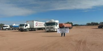 Paro de Camioneros La Rioja